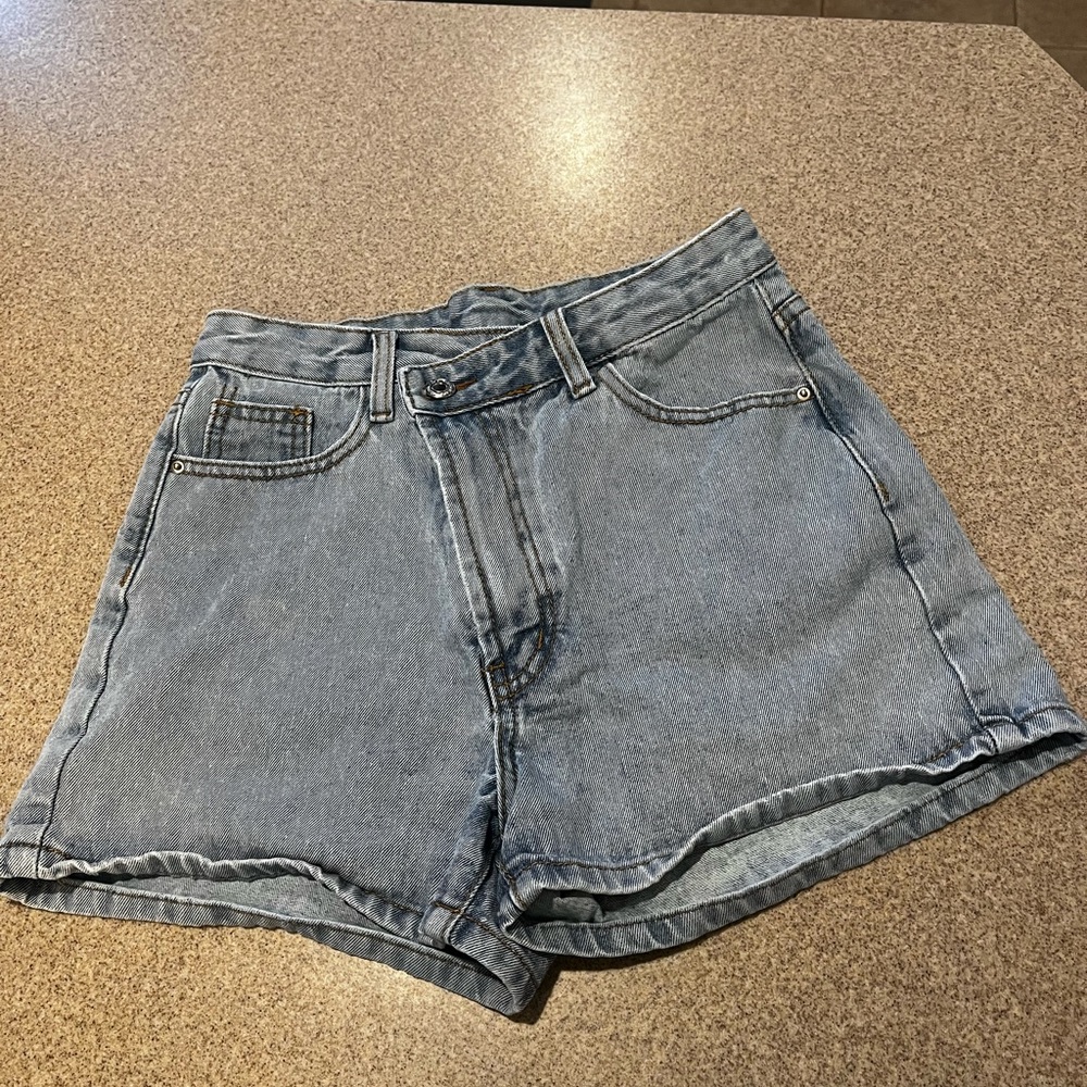 SHEIN Light Blue Jean Shorts